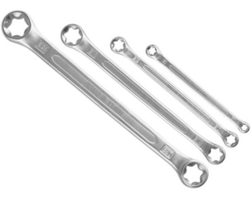 Imagen 3 de 5 de Juego Llave Doble Hembra 4 Pcs Yato Yt-0530 (envío Gratis)