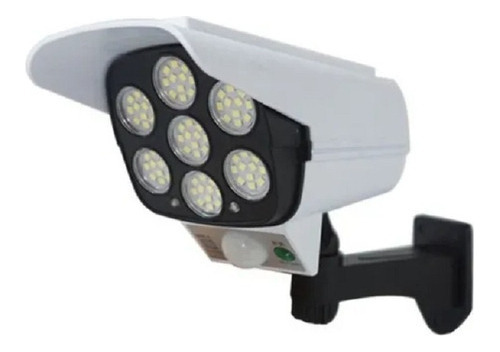 Foco Solar Cámara Sensor De Movimiento + Control Remoto Colo