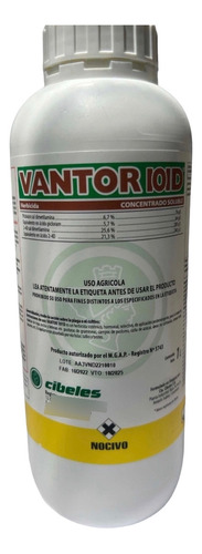 Herbicida Vantor 101 - Elimina Arbustos Árboles Cañas Abrojo