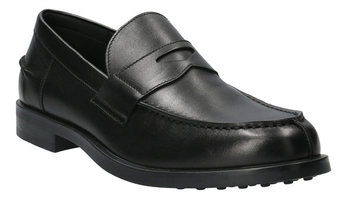 Mocasín Hush Puppies Hombre Lucanos Café Oscuro