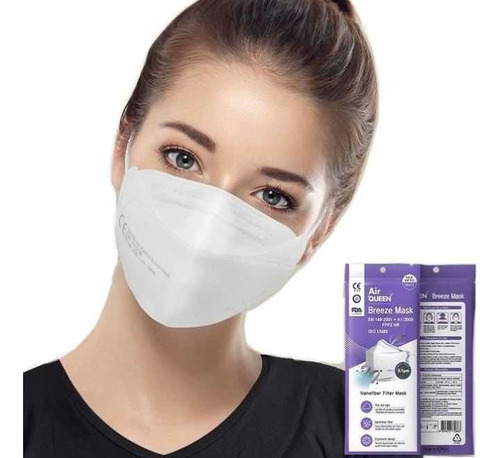 Cubrebocas Nano Mask Airqueen Coreano Reutilizable 8 Pz Leo