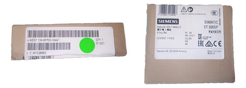Siemens 6es7134-6ff00-0aa1, Modulo Entradas Analogicas Ai 8u