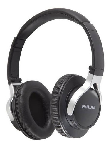 Imagen 1 de 4 de Audífonos Aiwa On-ear Bluetooth Aw-4h /auxiliar /flex 