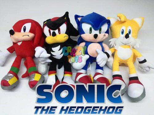 Sonic, Tails, Nudillos, Shadow De Peluche