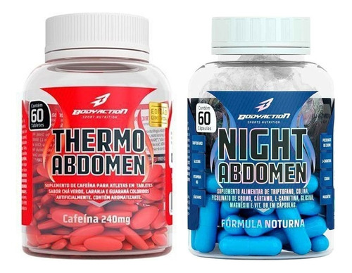 Night Abdomen - Thermo Noturno Thermo Abdomen - Bodyaction Sabor Sem Sabor