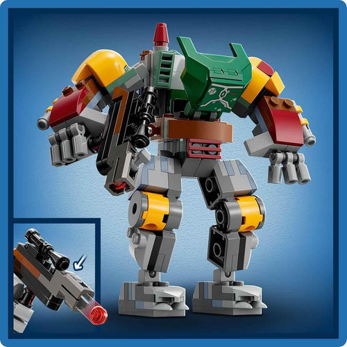 Robot Boba Fett De Juguete Lego Star Wars 75369 Con Lanzador