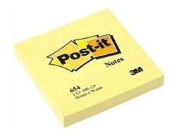 3m Post It Notas Adhesivas Color Amarillo De 3 X 3 100 Hojas