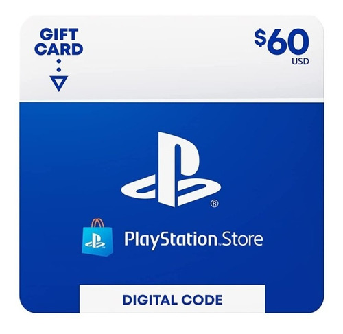 Psn Card Us$60 Playstation Para La Store Usa