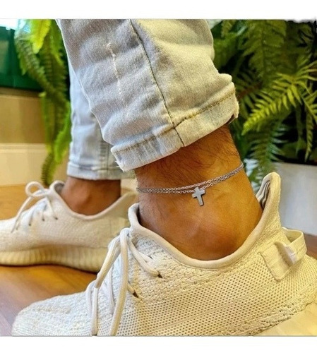 Pulsera Para Pie Tobillera Dama Hombre Diámetro 8.5 Largo 5