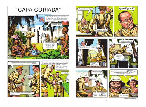 Revista Cómics Cristiano Cara Cortada