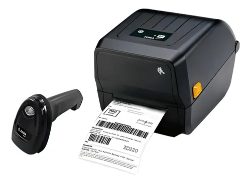 comprar Kit Zebra Leitor Ds2278 Sem Fio + Impressora Zd220 (zbr01)