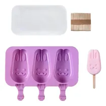 Comprar Moldes De Silicona Para Helados Molde Paletas Helado Conejo Molde De Helados Paletas De Helado Moldes De Silicona Moldes De Helados Pasteleriacl