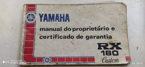 Imagem 5 de 7 de Yamaha Rx180 82