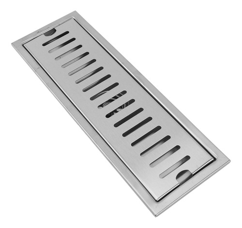 Desagüe Rectangular De Acero Inoxidable Para Piso De Baño De