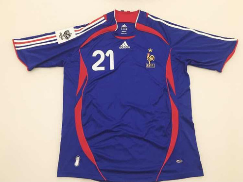 Camisa França Home 2006 (21#chimbonda) Original De Época!