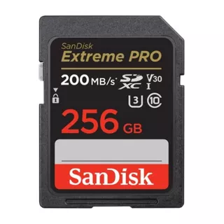 Tarjeta De Memoria 256gb Extreme Pro 200mbs Sandisk - Tienda