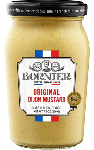 Bornier Original Dijon Mustard, 7.4 Onzas