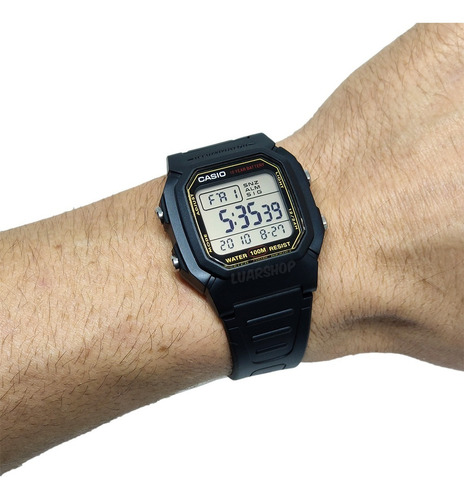 Relogio Casio Digital W800h Masculino Original C/ Caixa Nf