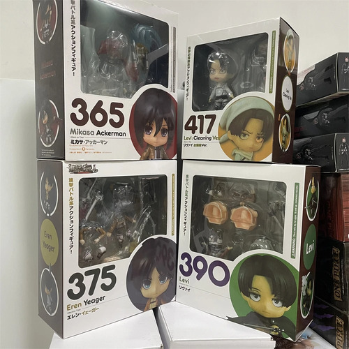 Figura De Accion Eren Jaeger Attack On Titan 10cm No.375