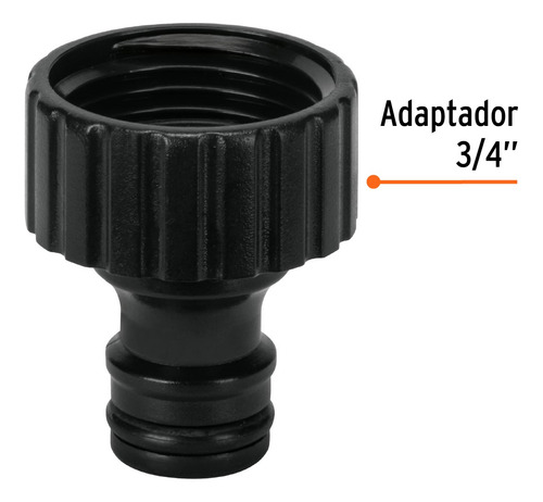 Conector 3/4 Rápido Hembra De Abs Sistema Click Truper 12727