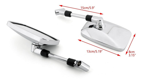Espejos Retrovisores Para Suzuki Vl800 Vl1500 Boulevard 98-1