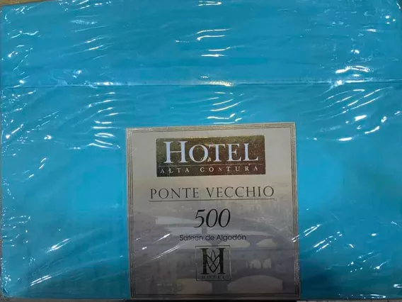 Juego De Sabana Queen 500 Hilos 100% Algodón Linea Hotel