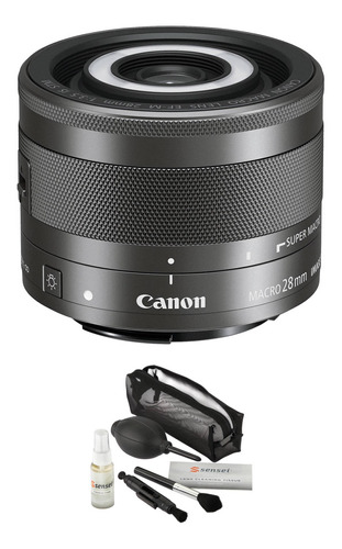 Canon Ef-m 28mm F/3.5 Macro Is Stm Lente With Lente Care Kit