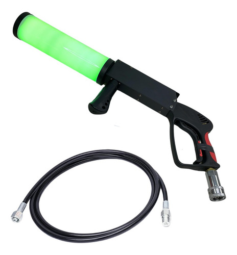 Pistola Profesional De Co2 Con Luz Led Rgb Para Eventos