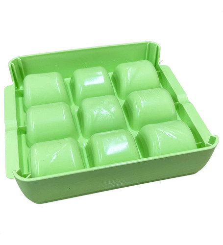 Kit 2 Forma Gelo Verde Geladeira Consul Crm38 Crm39 Crm42