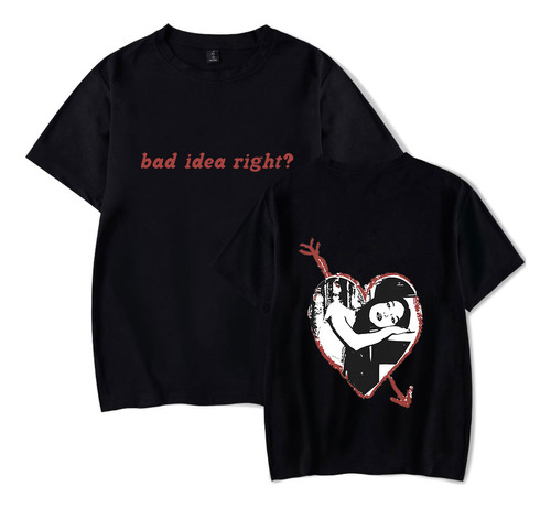 Camiseta Olivia Rodrigo Bad Idea Right Merch