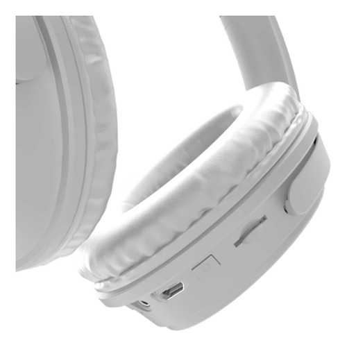 Imagen 2 de 4 de Audífonos Klip Xtreme Oasis Knh-050 On Ear Bluetooth Blanco