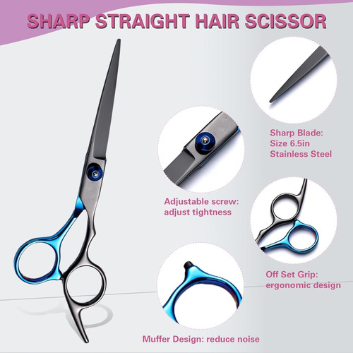 Tijeras Barbero Estilista Para Cortar Cabello Tijeras