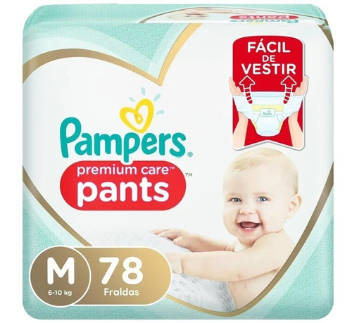 Pampers Premium Care Pants 78 unidades M