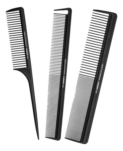 3 Pente De Carbono Pro Wide Control E Médio Vertix