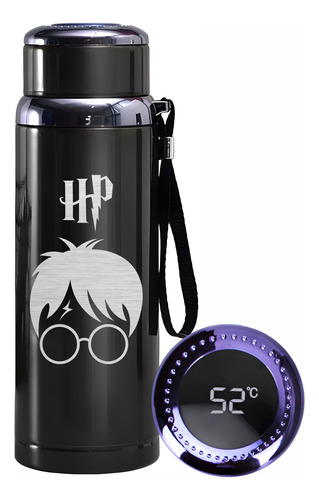 Harry Potter - Termo Digital Premium Acero Inoxidable 800 Ml
