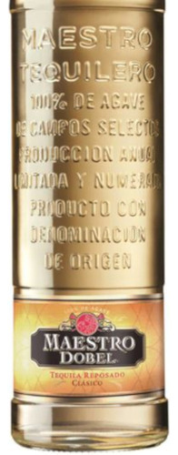 Tequila Maestro Dobel Reposado Clásico 700 Ml