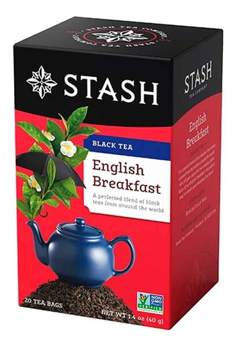 Te Stash Black Tea English Breakfa - Unidad a $2090