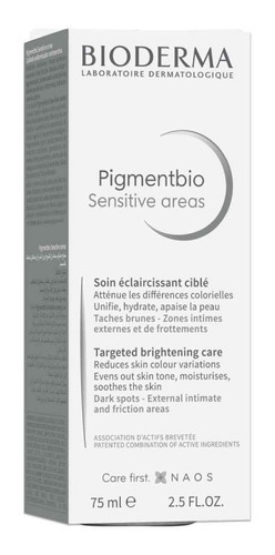 Bioderma Pigmentbio Sensitive Areas Corporal 75ml