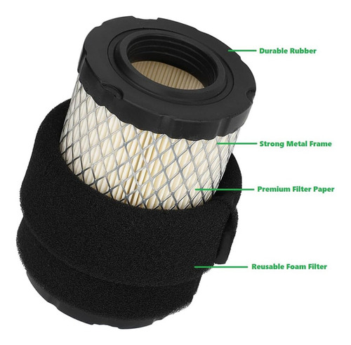 L 796031 594201 Kit De Filtro De Aire Para Briggs And