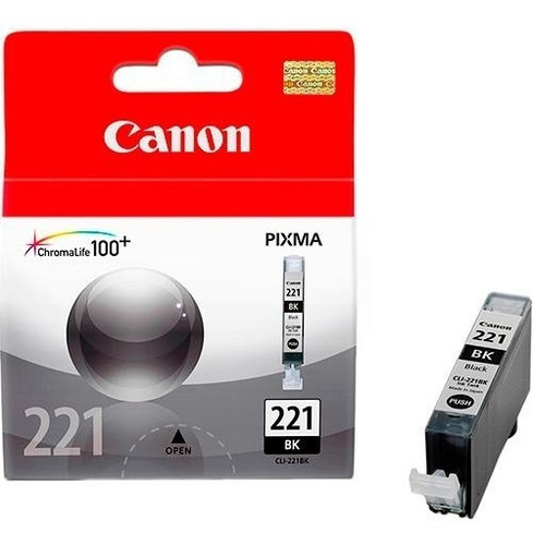 Tinta Canon Cli-221 Black Para Ip-4600