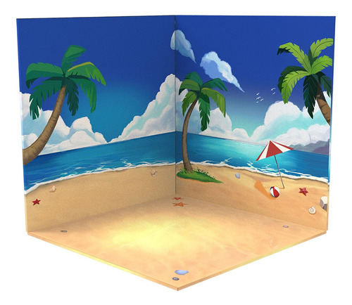 Fondo De Figura De Acción A Escala 2x1:12 Escena De Diseño
