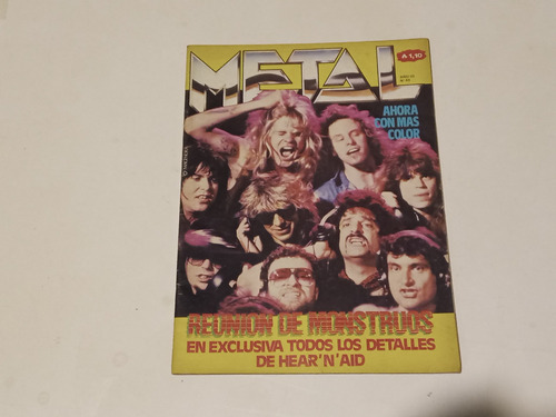 2 Revista Metal A Eleccion. N° 50 A N° 90 Con Poster