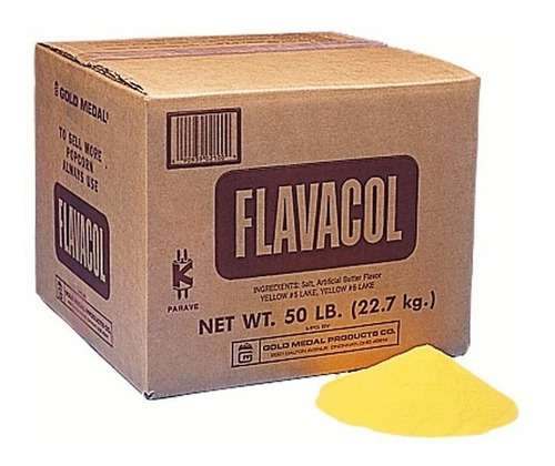 Caja 22.7k Sal Mantequilla Flavacol + 9k Sazonador En Polvo