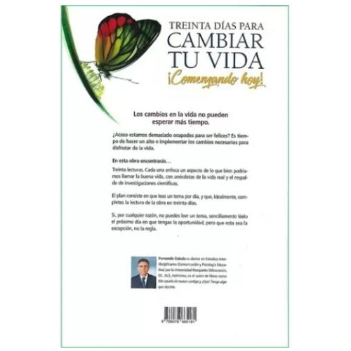 Treinta Días Para Cambiar Tu Vida ¡comenzando Hoy!