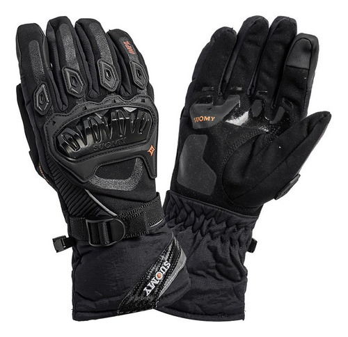 Guantes Motociclista Para Invierno Frio Impermeables