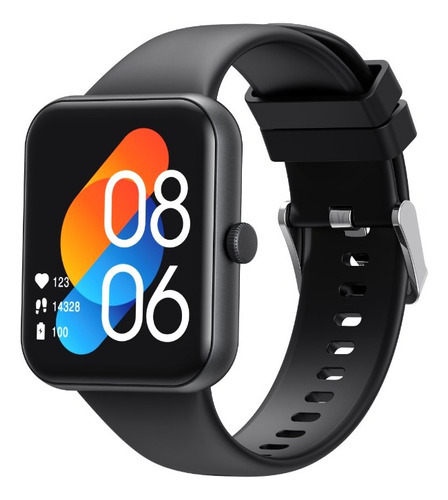 Reloj Inteligente Smartwatch Havit M9035 Color de la caja Negro Color de la malla Negro