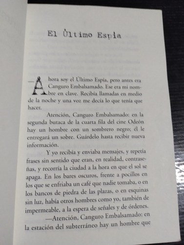 El Ultimo Espia. De Santis, Pablo. Loqueleo. Olivos (Usado)
