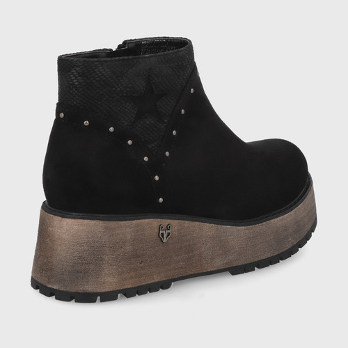Botín Negro Mujer 15112 Gotta