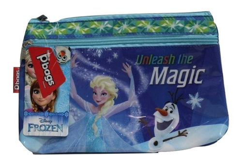 Cartuchera Frozen De Disney + Kit Escolar 