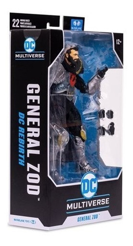 General Zod Dc Rebirth Dc Multiverse Mcfarlane Toys